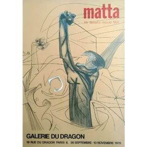 Litografía Roberto Matta 55 dessins depuis 1937