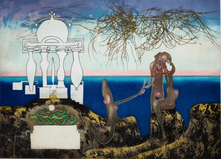 Roberto Matta L'arc obscur des heures 6 a.m.