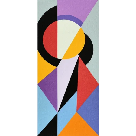 Carmen Piemonte grabado a color titulado Selene II