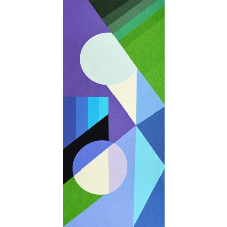 Carmen Piemonte grabado a color titulado Selene III