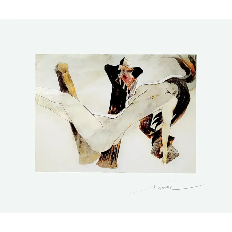 Mario Toral Grabado color sobre papel de algodón II