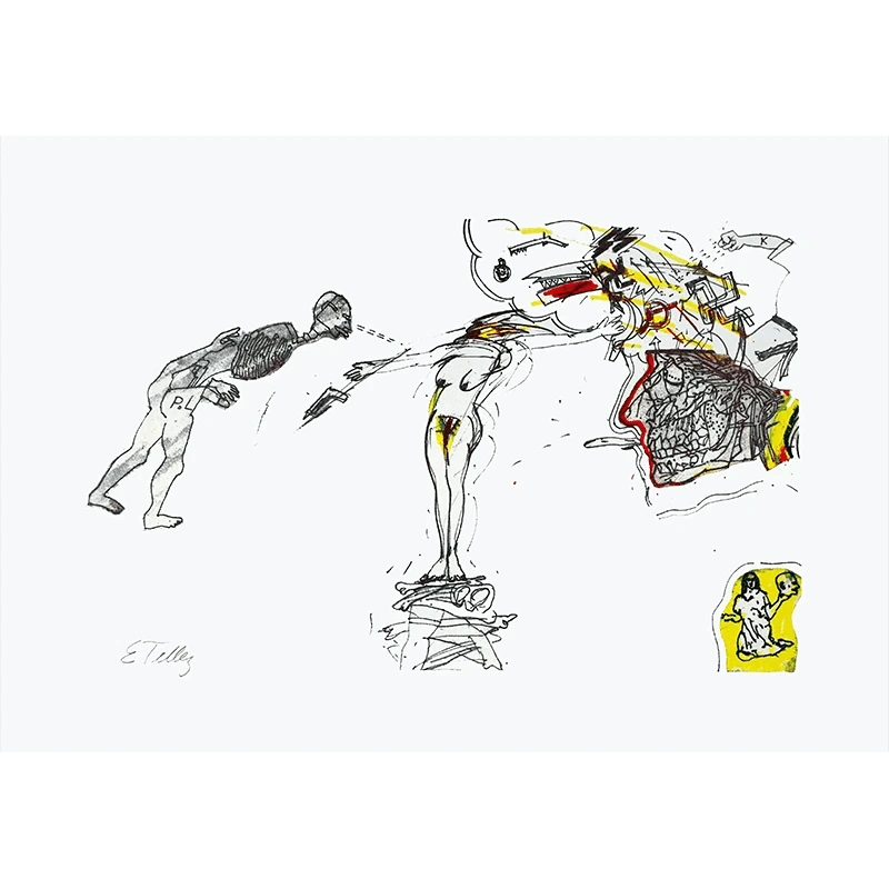 Eugenio Téllez serigrafía Eugenio Tellez serigrafía