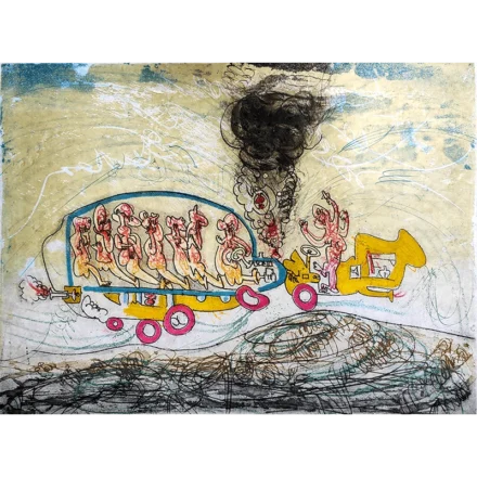 Roberto Matta Les Oh! Tomobiles