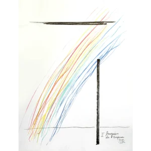 Man Ray litografía a color