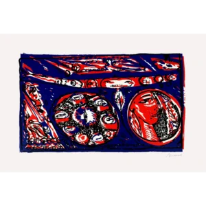 Mario Murua serigrafía