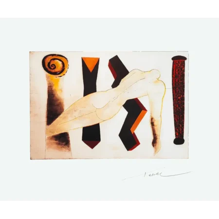 Mario Toral Grabado a color sobre papel de algodón I