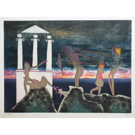 Roberto Matta L’arc obscur des heures 10 p.m.