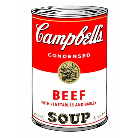 Andy Warhol (after) Serigrafía a color sobre papel calidad museo BEEF