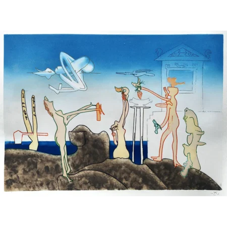 Roberto Matta Larc obscur des heures 12 a.m.