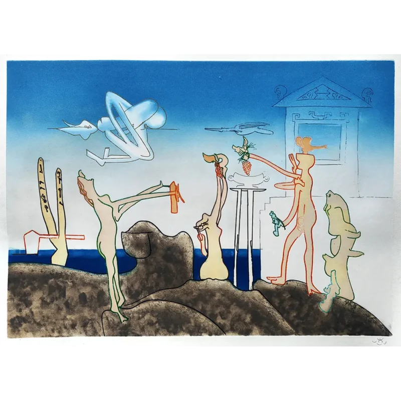 Roberto Matta Larc obscur des heures 12 a.m.