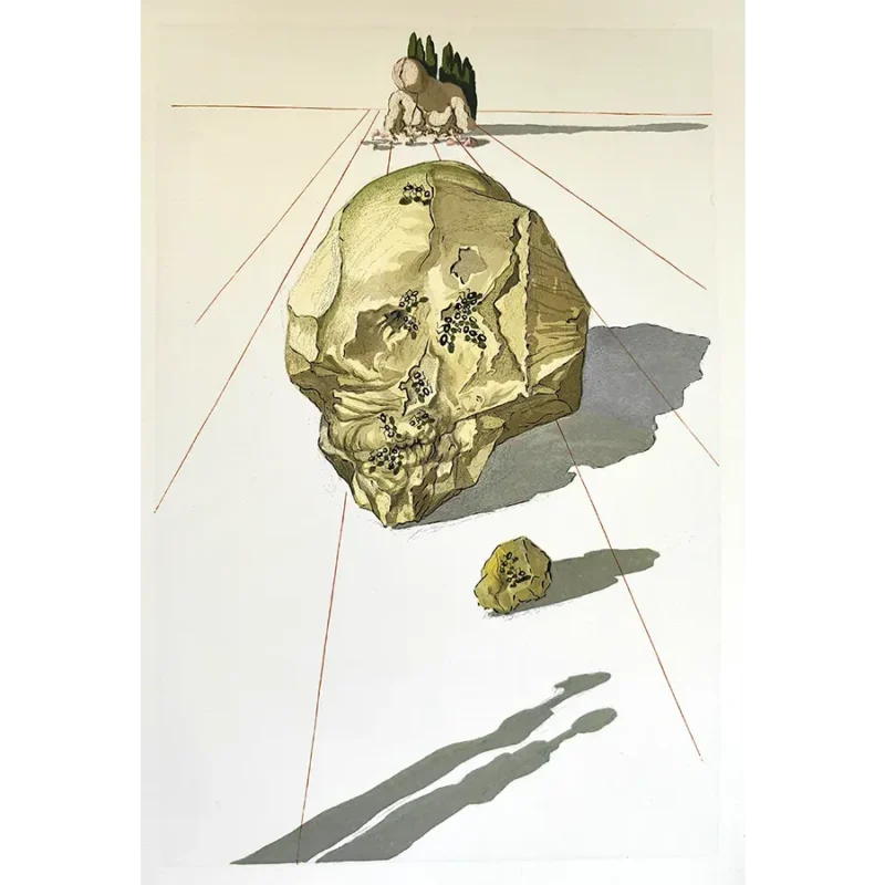 Salvador Dalí Divina Comedia Le Supplice des hypocrites